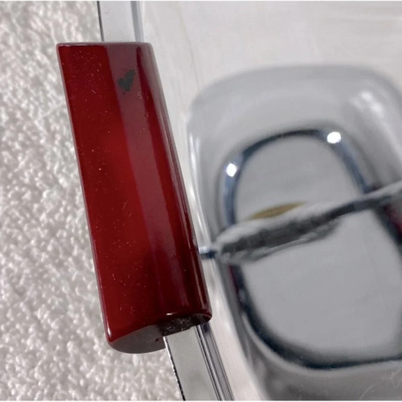 Vintage Glo Hill Gourmates Two Tier Chrome Serving Tray With Bakelite Handles - Picture 12 of 15